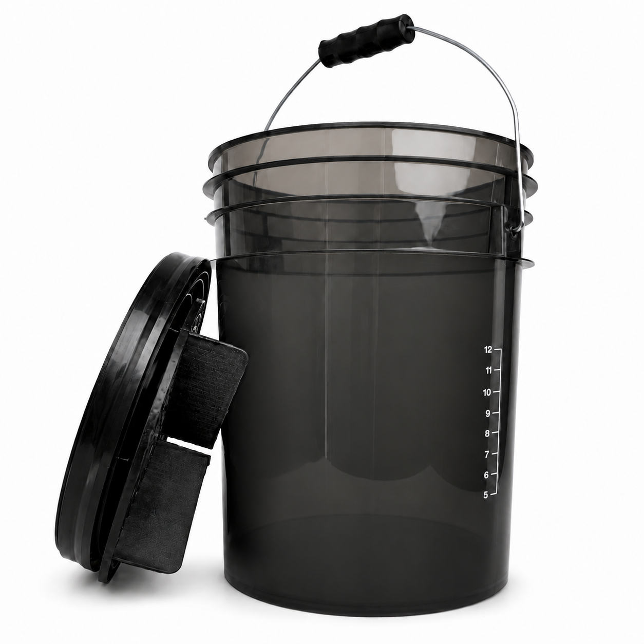 BENBOW transparenter 20-Liter-Wascheimer