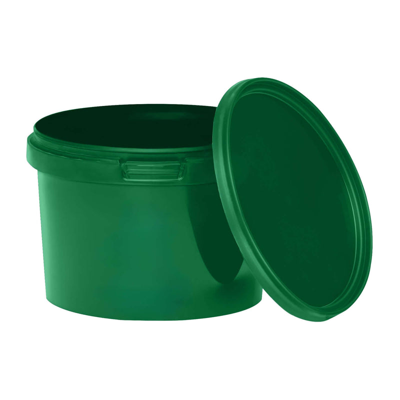 Eimer mit Deckel Grün - 0.5L