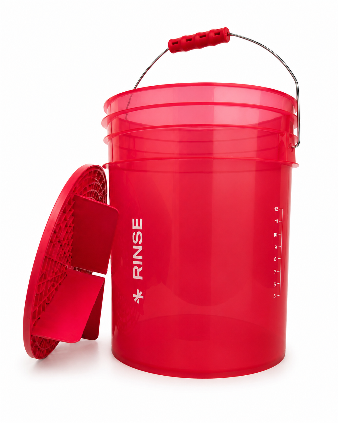 BENBOW transparenter 20-Liter-Wascheimer