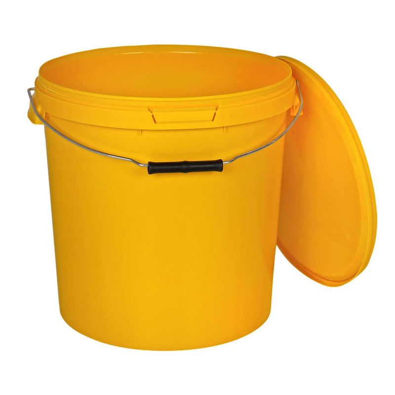 Eimer mit Deckel Gelb - 20L