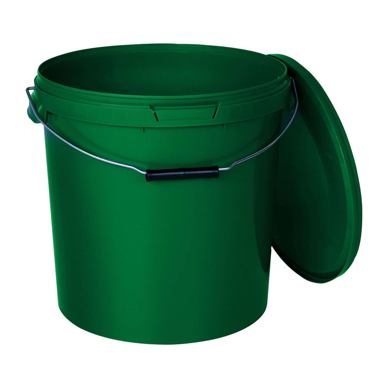 Eimer mit Deckel Grün - 20L