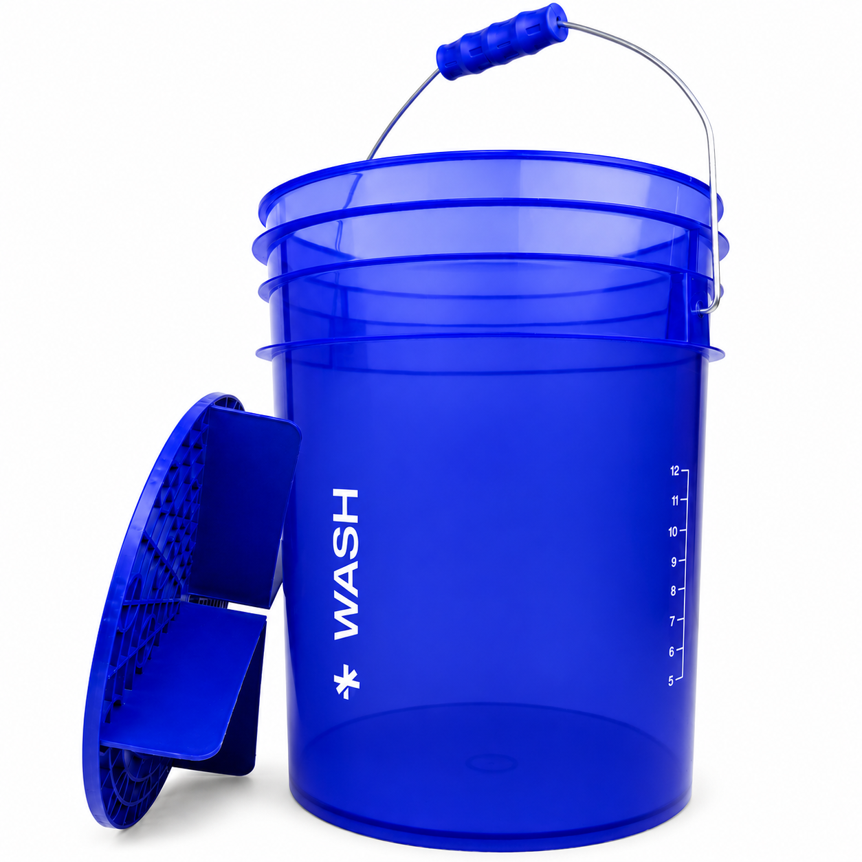 BENBOW transparenter 20-Liter-Wascheimer