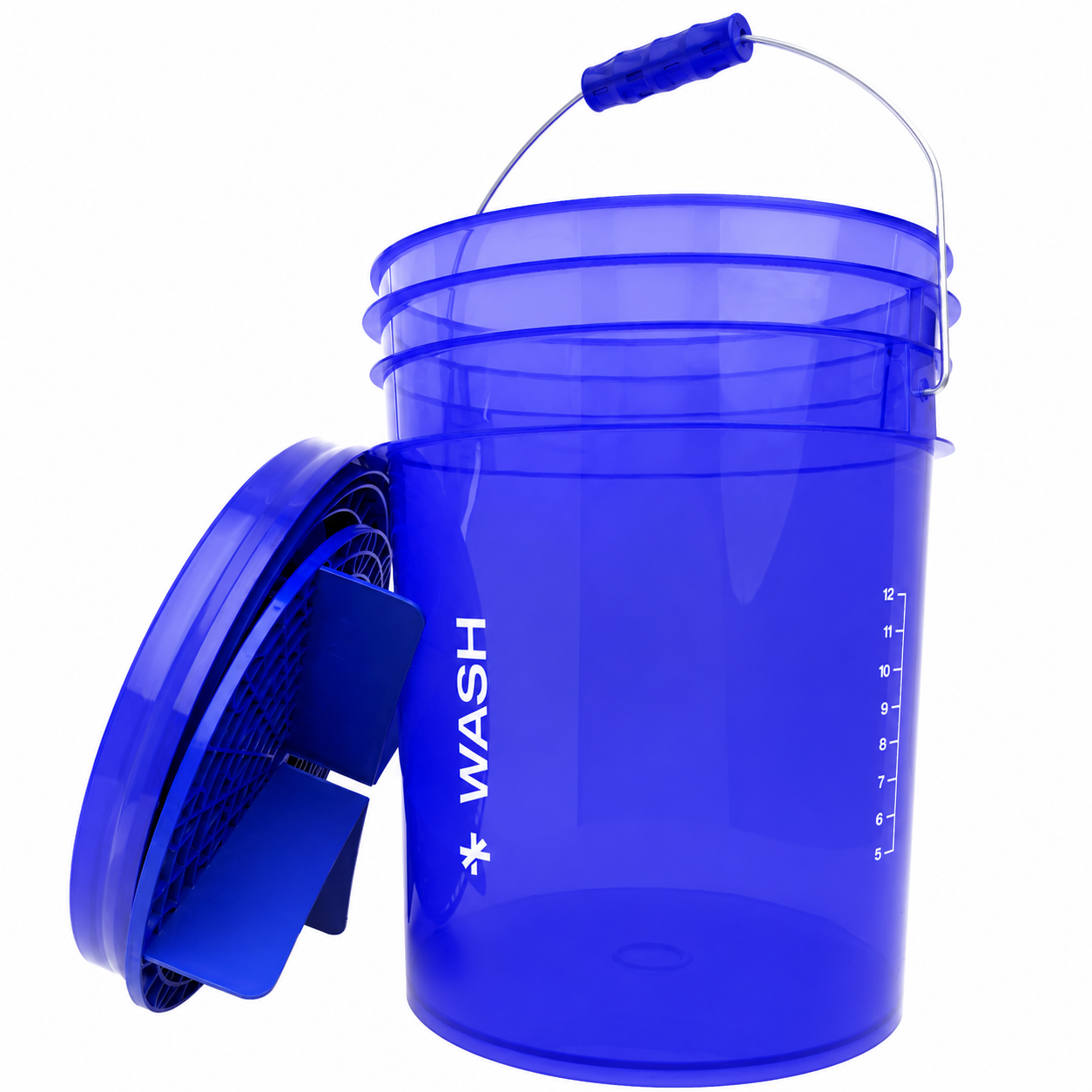 BENBOW transparenter 20-Liter-Wascheimer