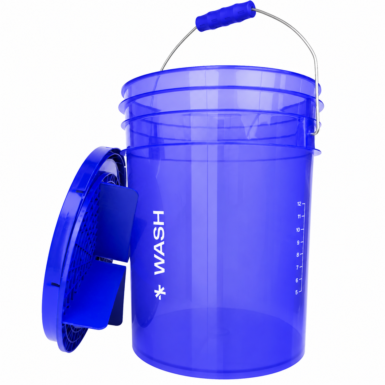 BENBOW transparenter 20-Liter-Wascheimer