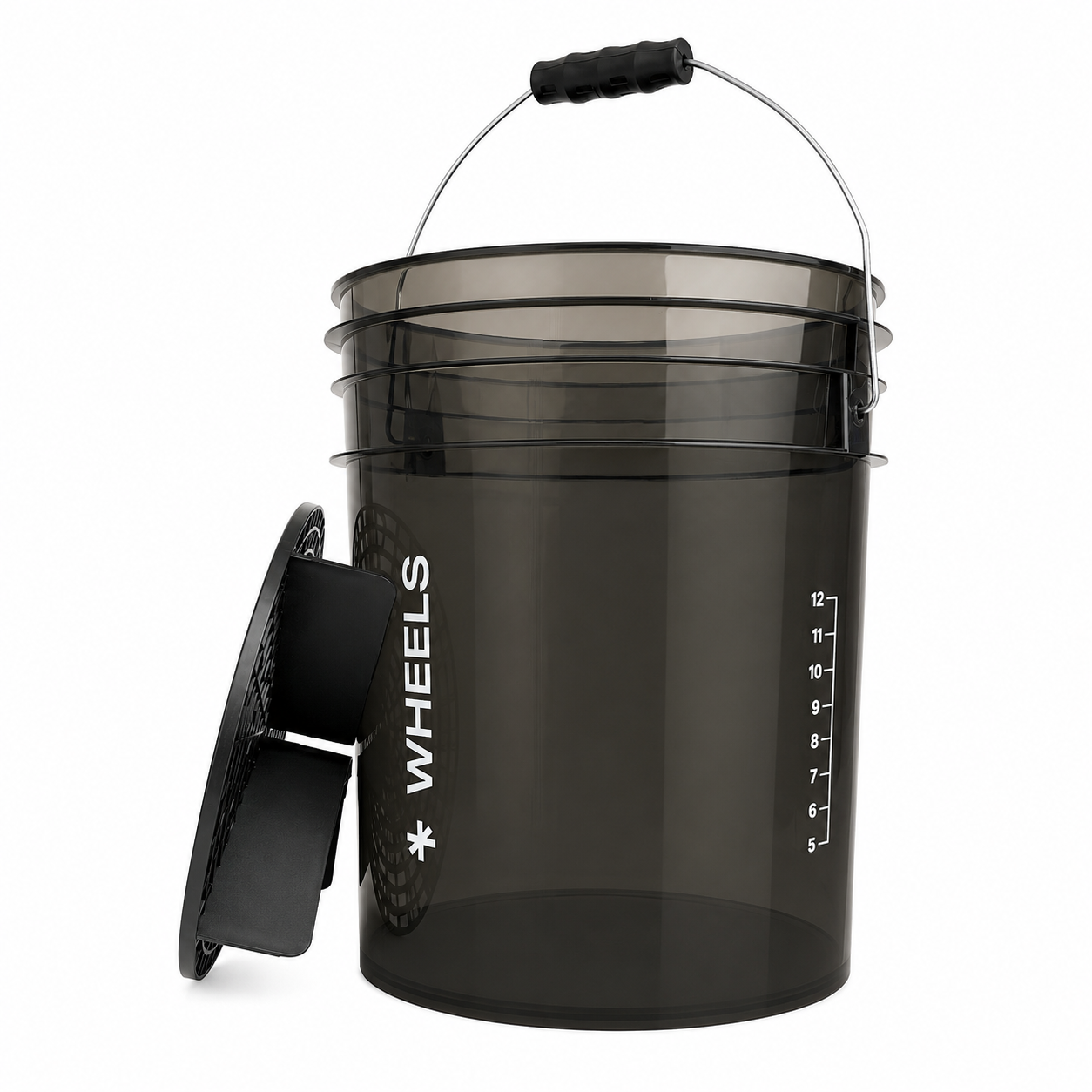 BENBOW transparenter 20-Liter-Wascheimer