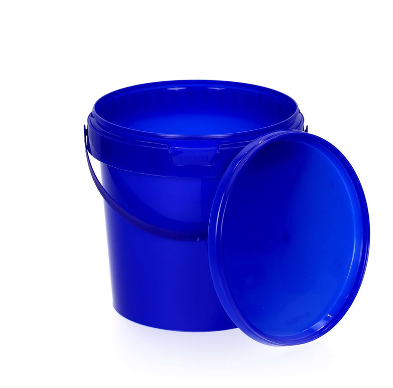 Eimer mit Deckel Blau - 1L